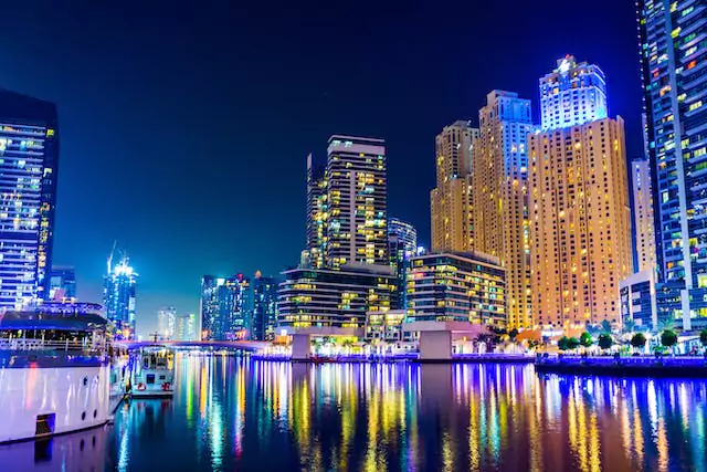 Dubai Marina Magic: Captivating Moments Embarking on a Dhow Dinner Cruise